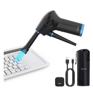 Cordless Air Duster for Computer Cleaning, Compressed Air Blower. Rechargeable